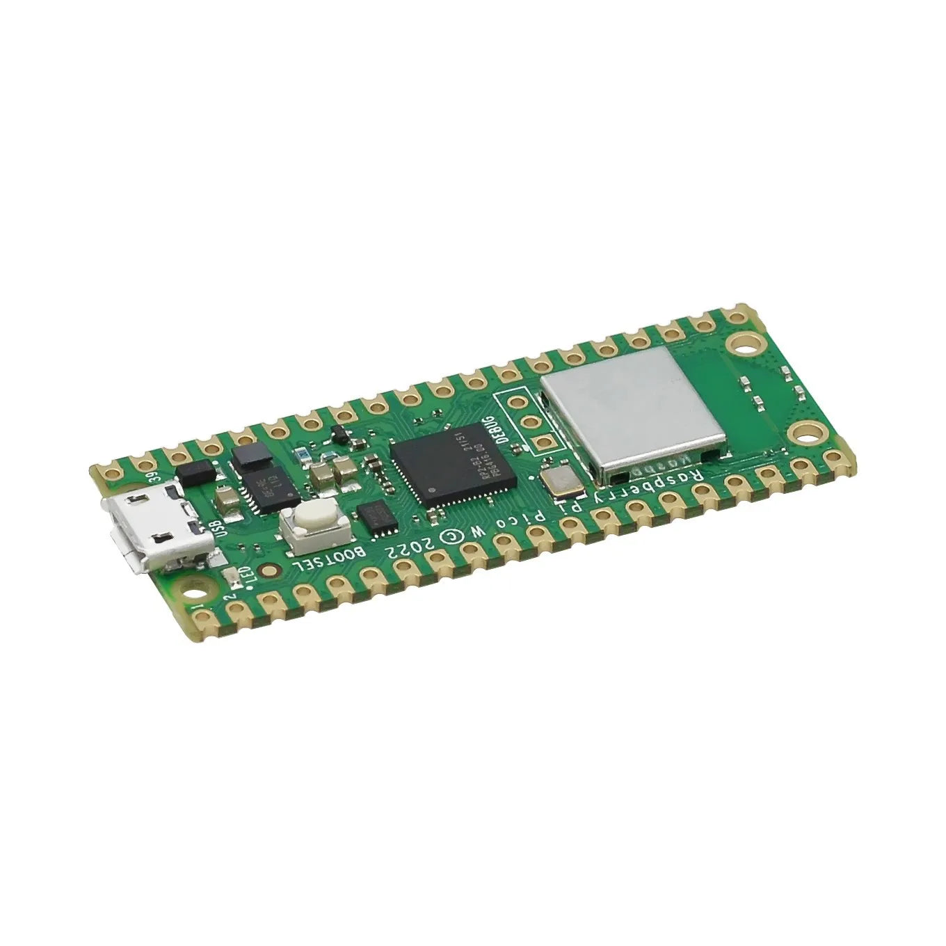 Official Raspberry Pi Pico Board RP2040 Dual-Core 264KB ARM Low-Power Microcomputers High-Performance Cortex-M0+ Processor