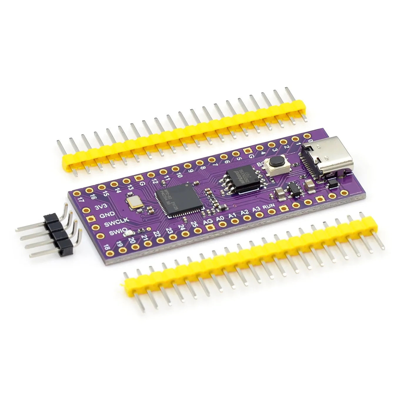 Official Raspberry Pi Pico Board RP2040 Dual-Core 264KB ARM Low-Power Microcomputers High-Performance Cortex-M0+ Processor
