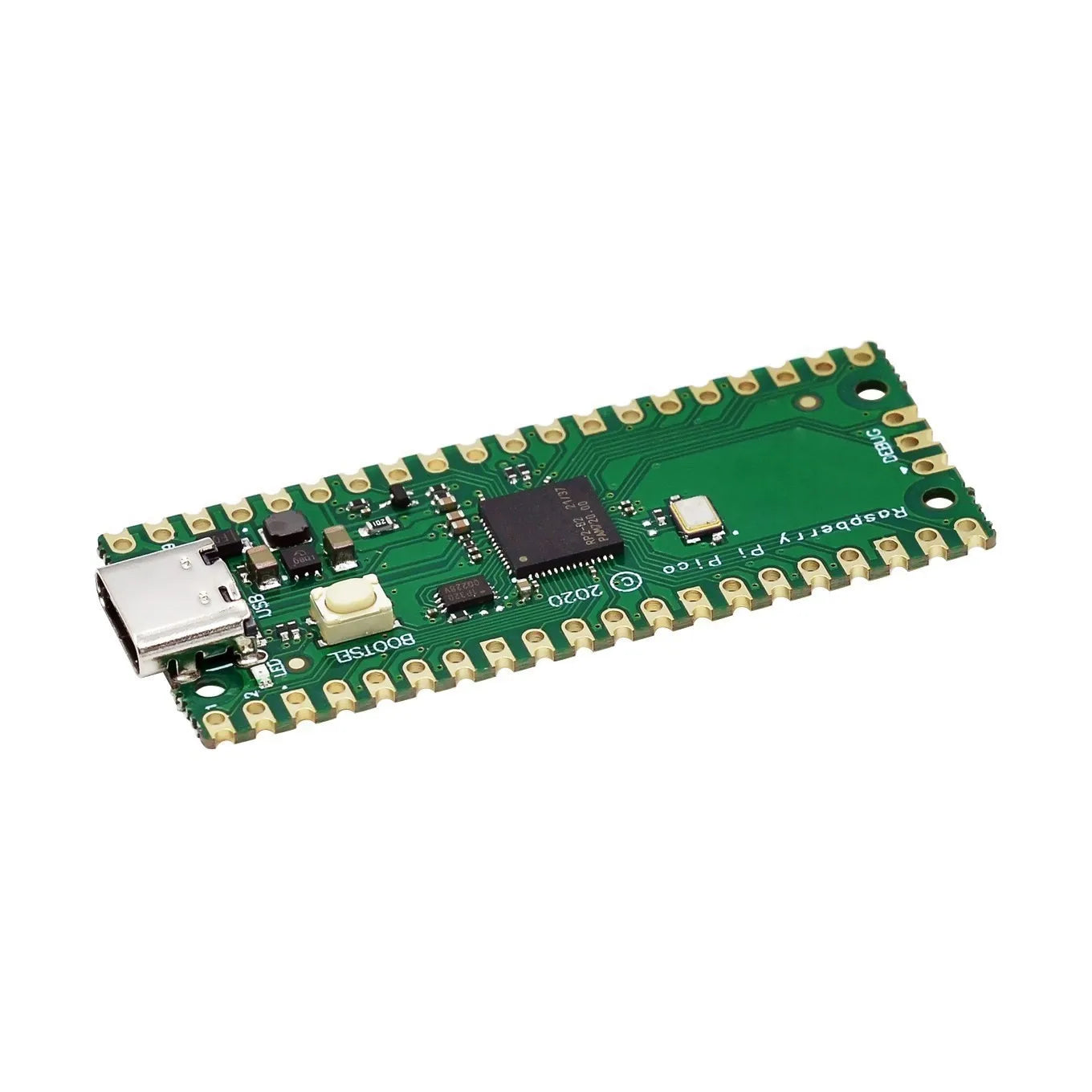 Official Raspberry Pi Pico Board RP2040 Dual-Core 264KB ARM Low-Power Microcomputers High-Performance Cortex-M0+ Processor