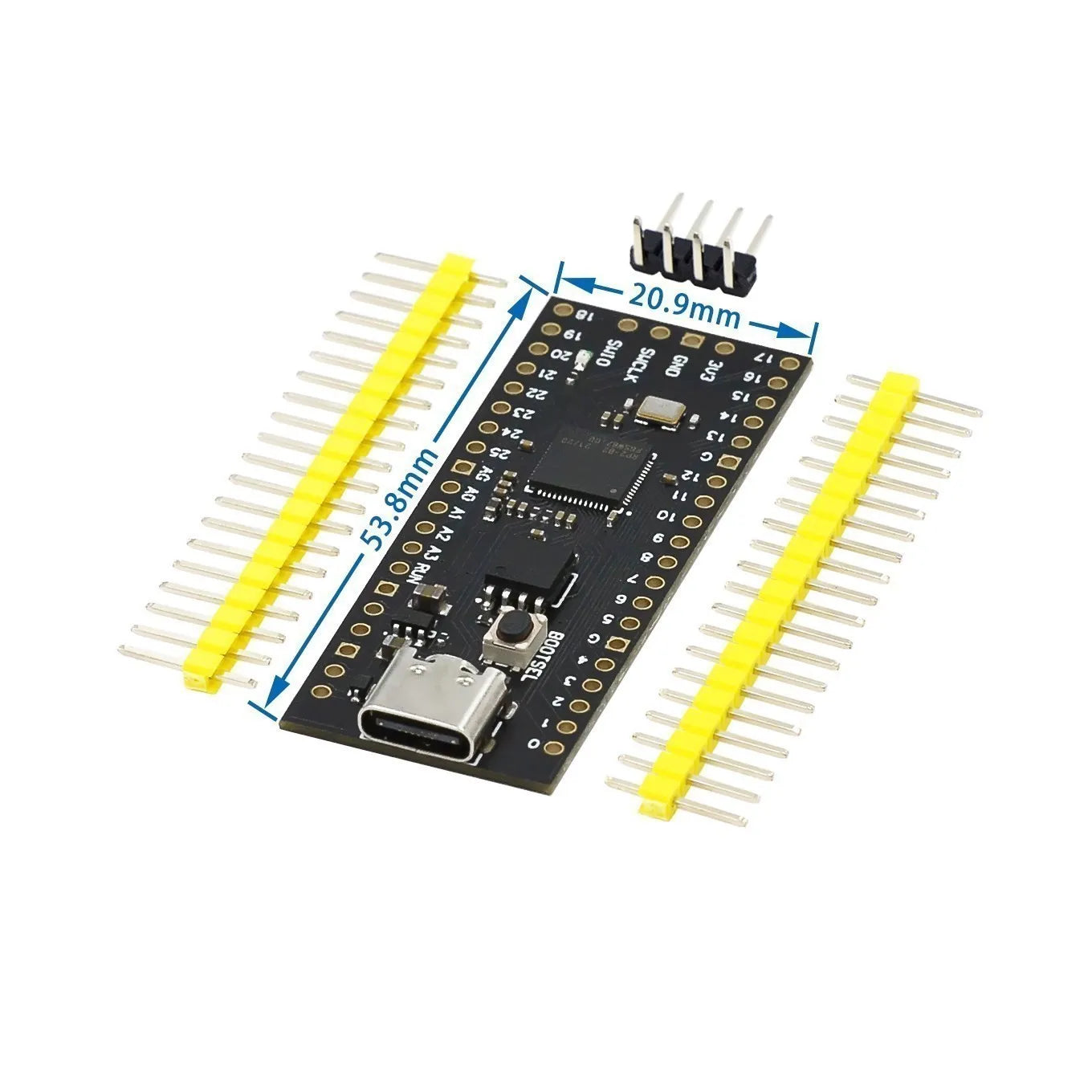 Official Raspberry Pi Pico Board RP2040 Dual-Core 264KB ARM Low-Power Microcomputers High-Performance Cortex-M0+ Processor