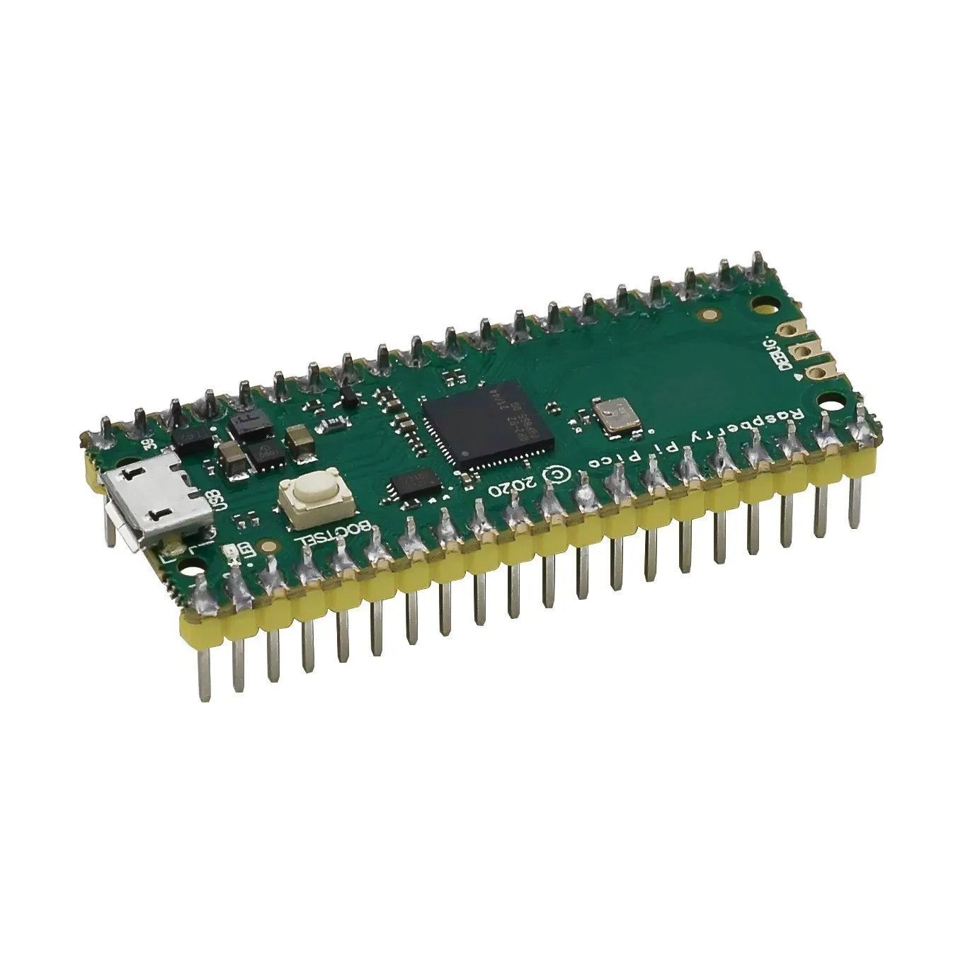 Official Raspberry Pi Pico Board RP2040 Dual-Core 264KB ARM Low-Power Microcomputers High-Performance Cortex-M0+ Processor