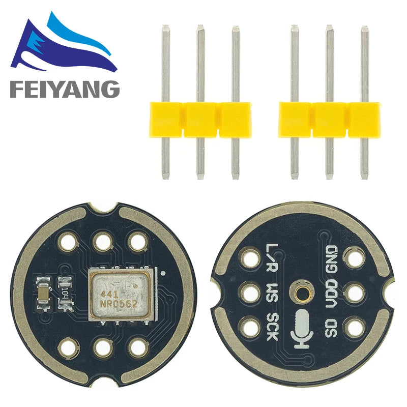 MH-ET LIVE Omnidirectional Microphone Module I2S Interface INMP441 MEMS High Precision Low Power Ultra small volume for ESP32