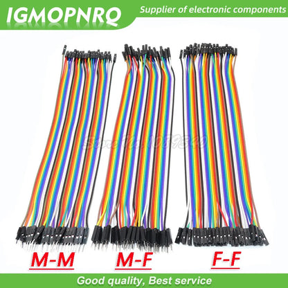 40 / 120pcs 40PIN 20CM Dupont Line Male to Male + Female  and Female to Female Jumper Dupont Wire Cable For Arduino DIY KIT