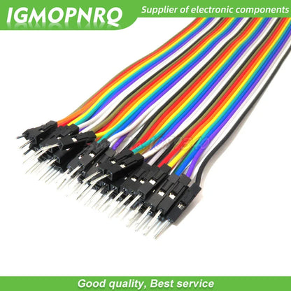 40 / 120pcs 40PIN 20CM Dupont Line Male to Male + Female  and Female to Female Jumper Dupont Wire Cable For Arduino DIY KIT