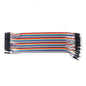 40Pcs Cables M-F/M-M/F-F Jumper Breadboard Wire Colorful GPIO Ribbon for DIY Kit