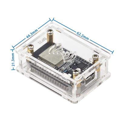 NodeMcu Lua 2102 340G ESP-32 iot Development Board Transparent acrylic protective shell