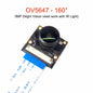 OV5647 Camera Module for Raspberry Pi 3B 4B 3B+ Adjustable Focus 120 130 200 160 Degree 3.6MM HD 5 Million Pixel Night Vision