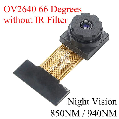 New OV2640 Camera Module for ESP32 CAM 2.4G Wifi Module 200 222 30 45 120 160 Degrees 850nm Night Vision DVP 24PIN Night Vision