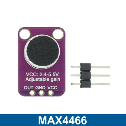 Sound Sensor Module Sound Control Sensor MAX4466 MAX9814 Switch Detection Whistle Switch Microphone Amplifier For Arduino