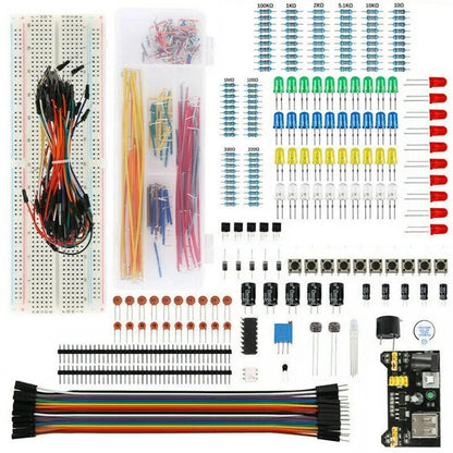 RFID Starter Kit LCD 1602 Stepper Motor Beginner Learning Suite with Retail Box Electronics Component Fun Kit for Arduino UNO R3