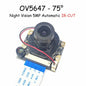 OV5647 Camera Module for Raspberry Pi 3B 4B 3B+ Adjustable Focus 120 130 200 160 Degree 3.6MM HD 5 Million Pixel Night Vision