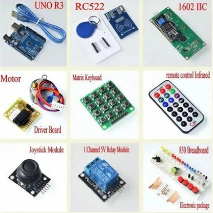 NEWEST RFID Starter Kit for Arduino UNO R3 Upgraded version Learning Suite With Retail Box