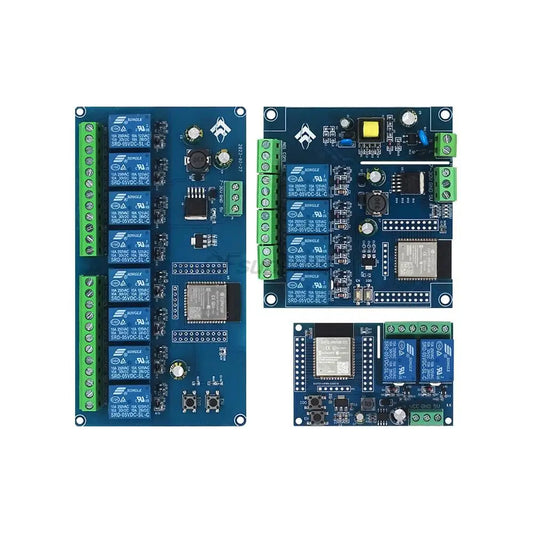 ESP32 WIFI Bluetooth BLE 8 Channel Relay Module ESP32-WROOM Development Board DC5-30V Power Supply