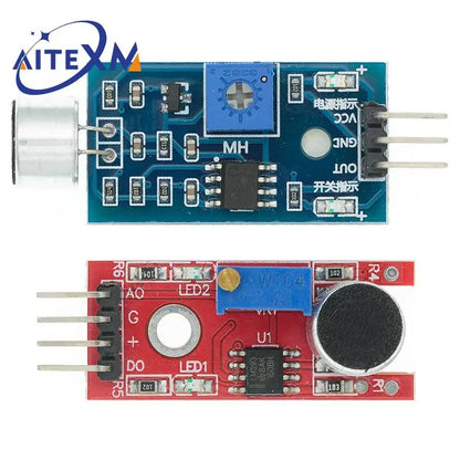 Sound Sensor Module Sound Control Sensor MAX4466 MAX9814 Switch Detection Whistle Switch Microphone Amplifier For Arduino