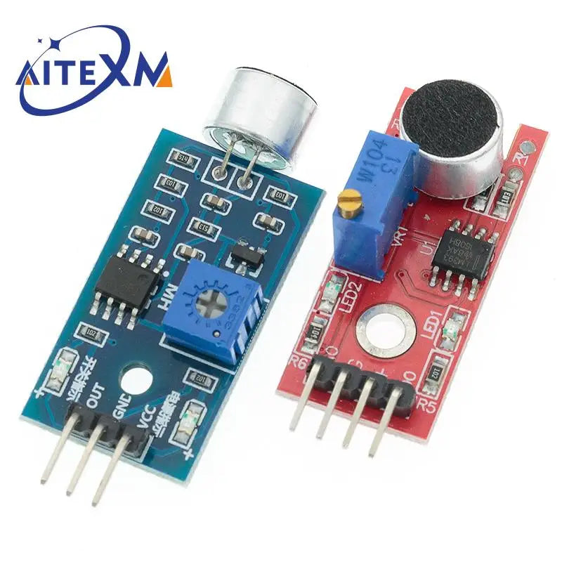 Sound Sensor Module Sound Control Sensor MAX4466 MAX9814 Switch Detection Whistle Switch Microphone Amplifier For Arduino