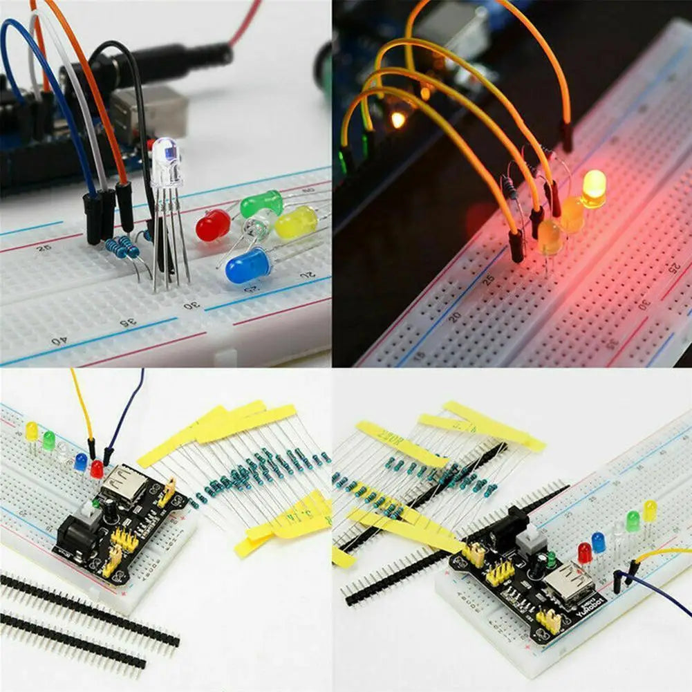 RFID Starter Kit LCD 1602 Stepper Motor Beginner Learning Suite with Retail Box Electronics Component Fun Kit for Arduino UNO R3