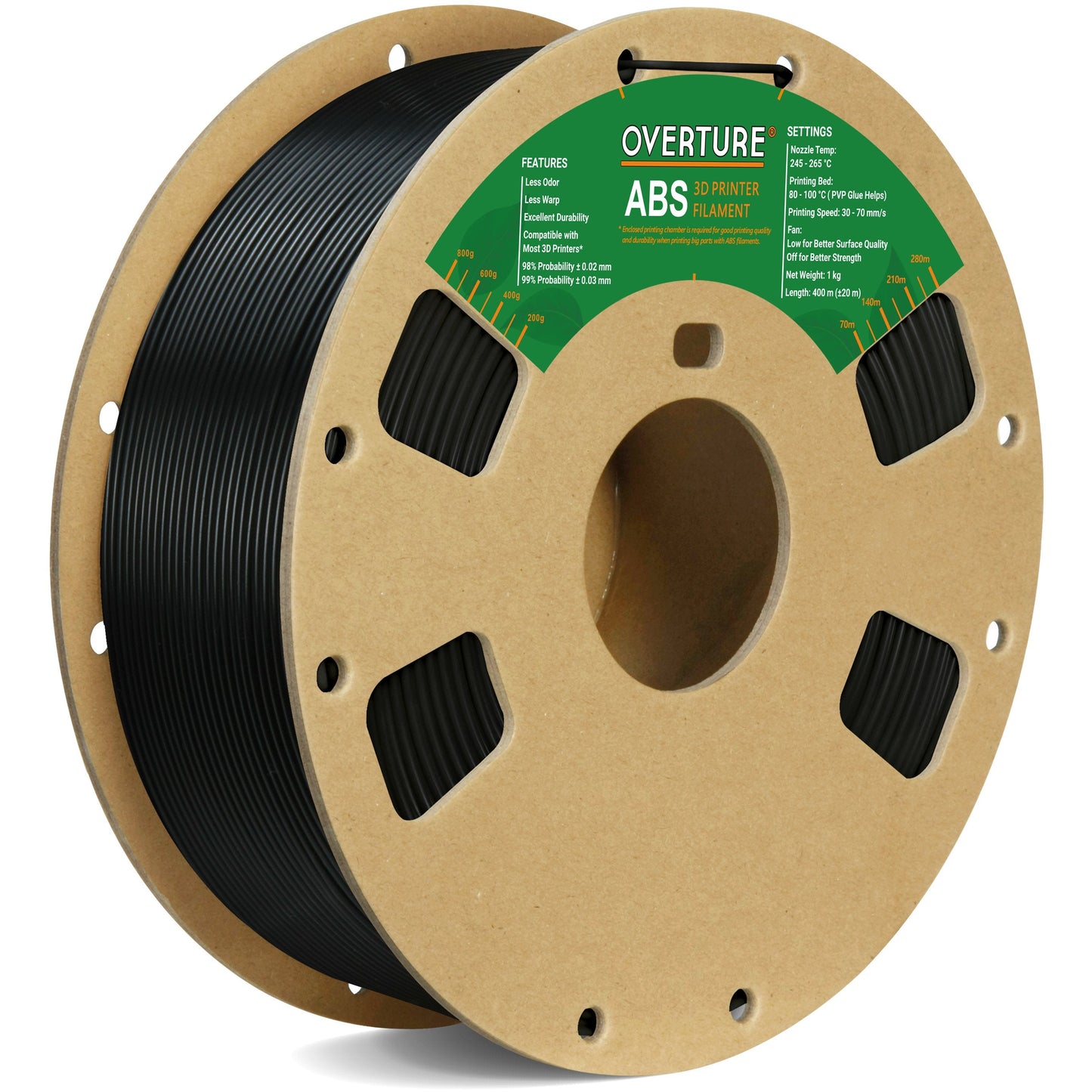 Studio ABS 3D Printer Filament 1.75mm