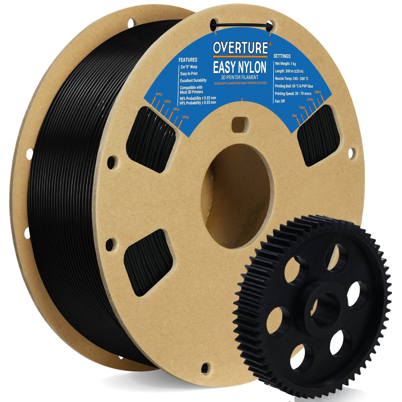Studio Easy Nylon 3D Printer Filament 1.75mm