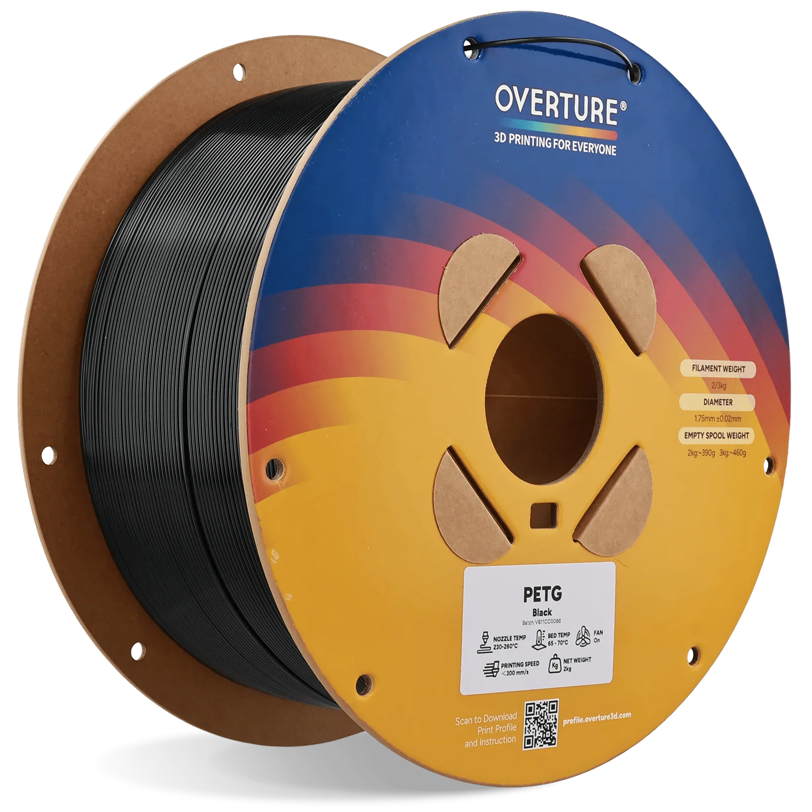 Studio High Speed PETG 3D Printer Filament 1.75mm - 2kg
