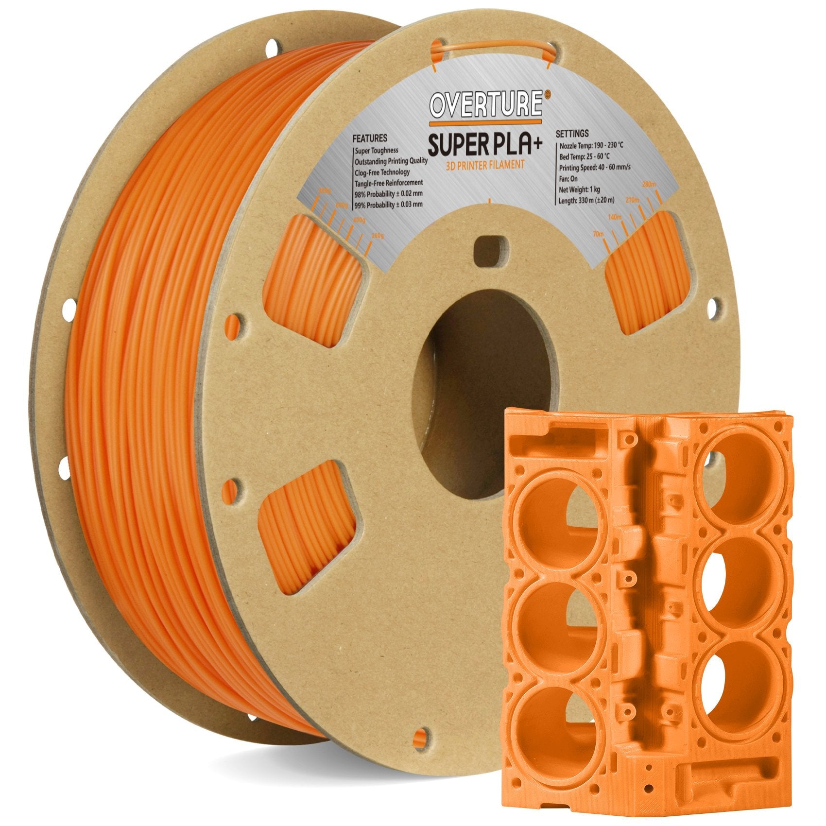 Studio Super PLA+ 3D Printer Filament 1.75mm